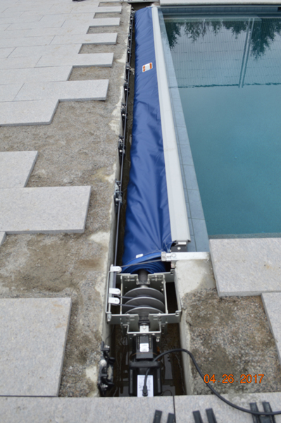 installing an automatic pool cover